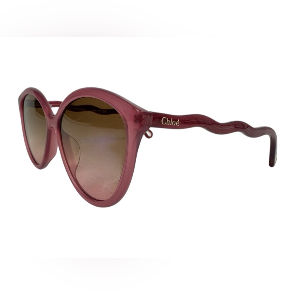Chloe Zelie Cat Eye CH0087SA 004 Biobased Sunglasses 58-15-145mm Italy